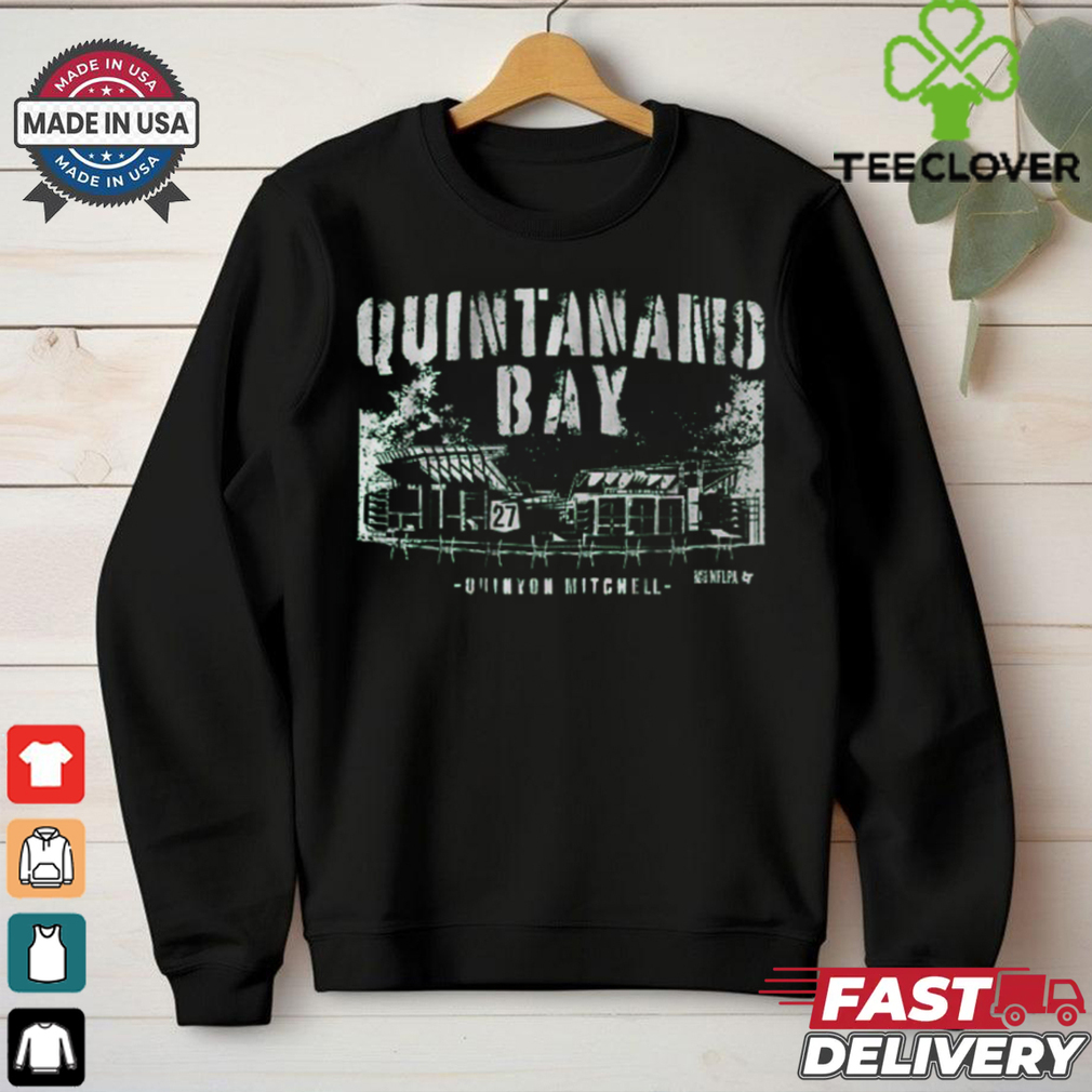 Quinyon Mitchell Quintanamo Bay T Shirt Quinyon Mitchell Quintanamo Bay T Shirt