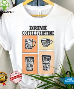 Quotes For Coffee Addict Drink Coffee Everytime I’m Thinking Of hoodie, sweater, longsleeve, shirt v-neck, t-shirt