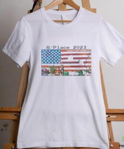 R Place 2023 R Americanflaginplace Shirt