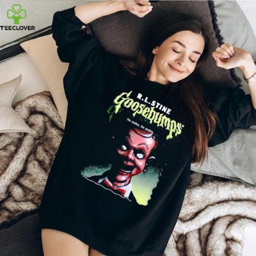 R.L. Stine Goosebumps he walks he stalks shirt