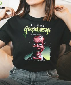 R.L. Stine Goosebumps he walks he stalks shirt