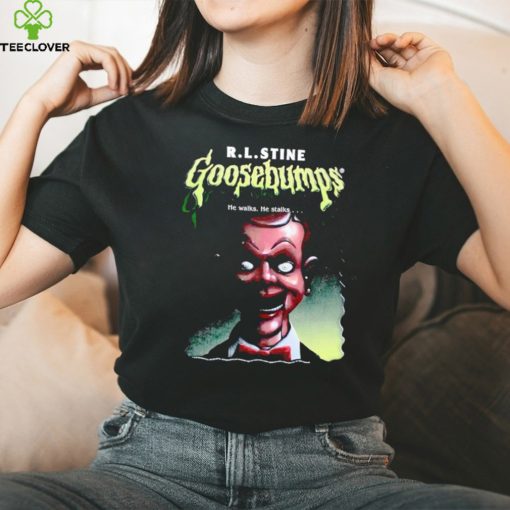 R.L. Stine Goosebumps he walks he stalks shirt
