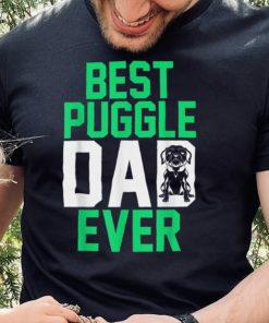 Mens Pet Owner Animal Dog Lover Daddy Best Puggle Dad Ever Puggle T Shirt