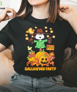 Pumpkin straw man Snoopy boo Halloween Party shirt 2 Pumpkin straw man Snoopy boo Halloween Party shirt