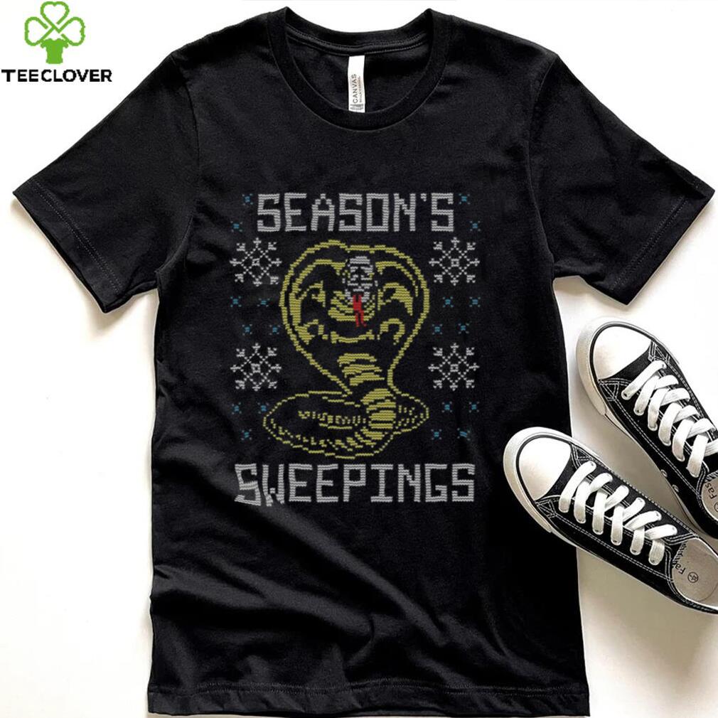 Season 5 Sweeping Cobra Kai New Design T Shirt Season 5 Sweeping Cobra Kai New Design T Shirt
