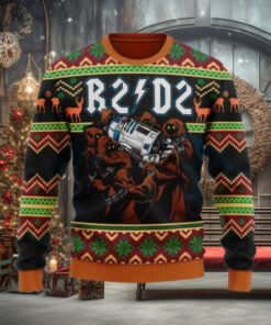 R2 D2 Funny Star Wars Christmas Unisex Sweater Sweatshirt