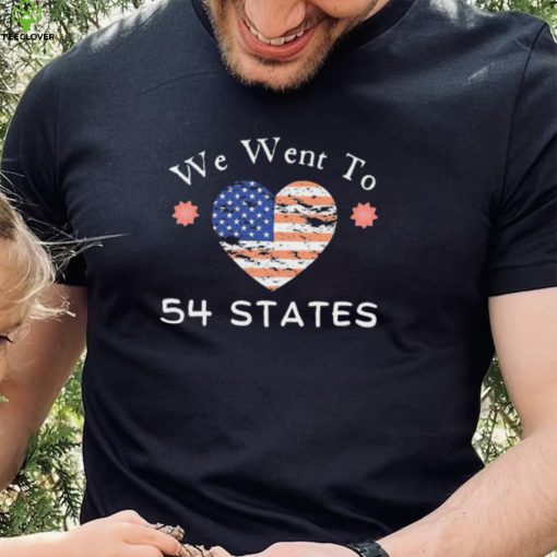 President Biden We’ve Been To 54 States Shirt