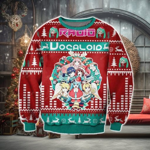 RADIO VOCALOID ALL OVER PRINT UGLY CHRISTMAS SWEATER