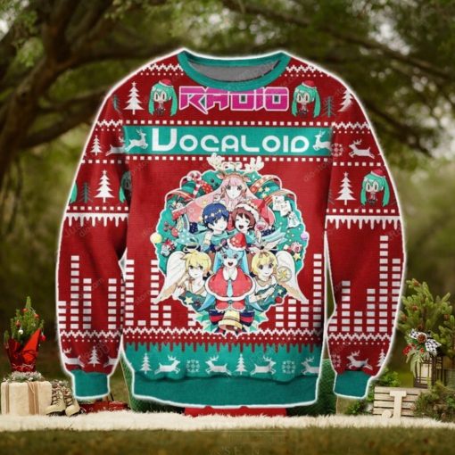 RADIO VOCALOID ALL OVER PRINT UGLY CHRISTMAS SWEATER