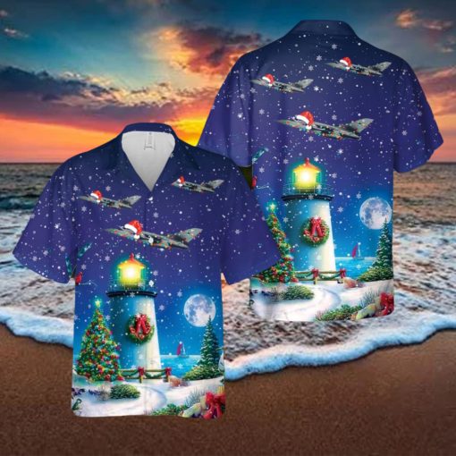 RAF Panavia Tornado F3 Christmas 3D Hawaiian Shirt Beach Lover Gift