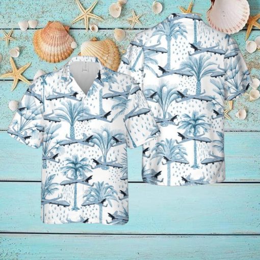 RAF Reaper Design Hawaiian Shirt