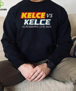 Kelce vs Kelce Funny Kelce’s Brother Travis And Jason Super Bowl 2023 Shirt