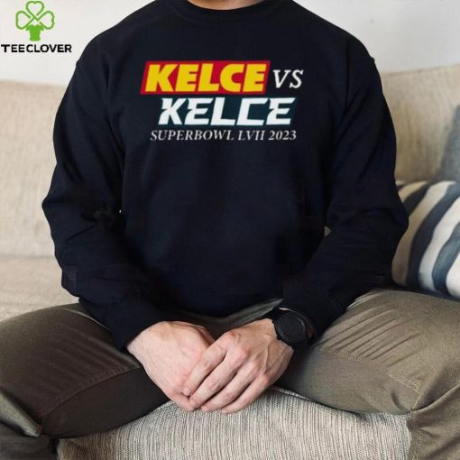 Kelce vs Kelce Funny Kelce’s Brother Travis And Jason Super Bowl 2023 Shirt