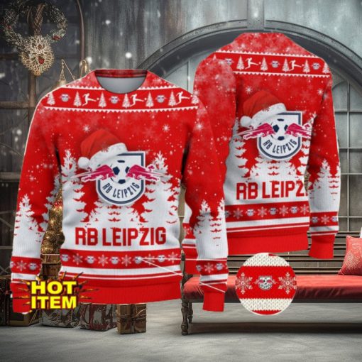 RB Leipzig Bundesliga Fans Germany League Ugly Christmas Sweater Christmas Gift