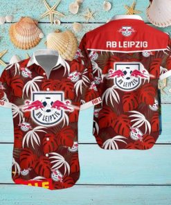 RB Leipzig Hawaiian Shirt Beach Tropical Leaf For Men Women Fans
