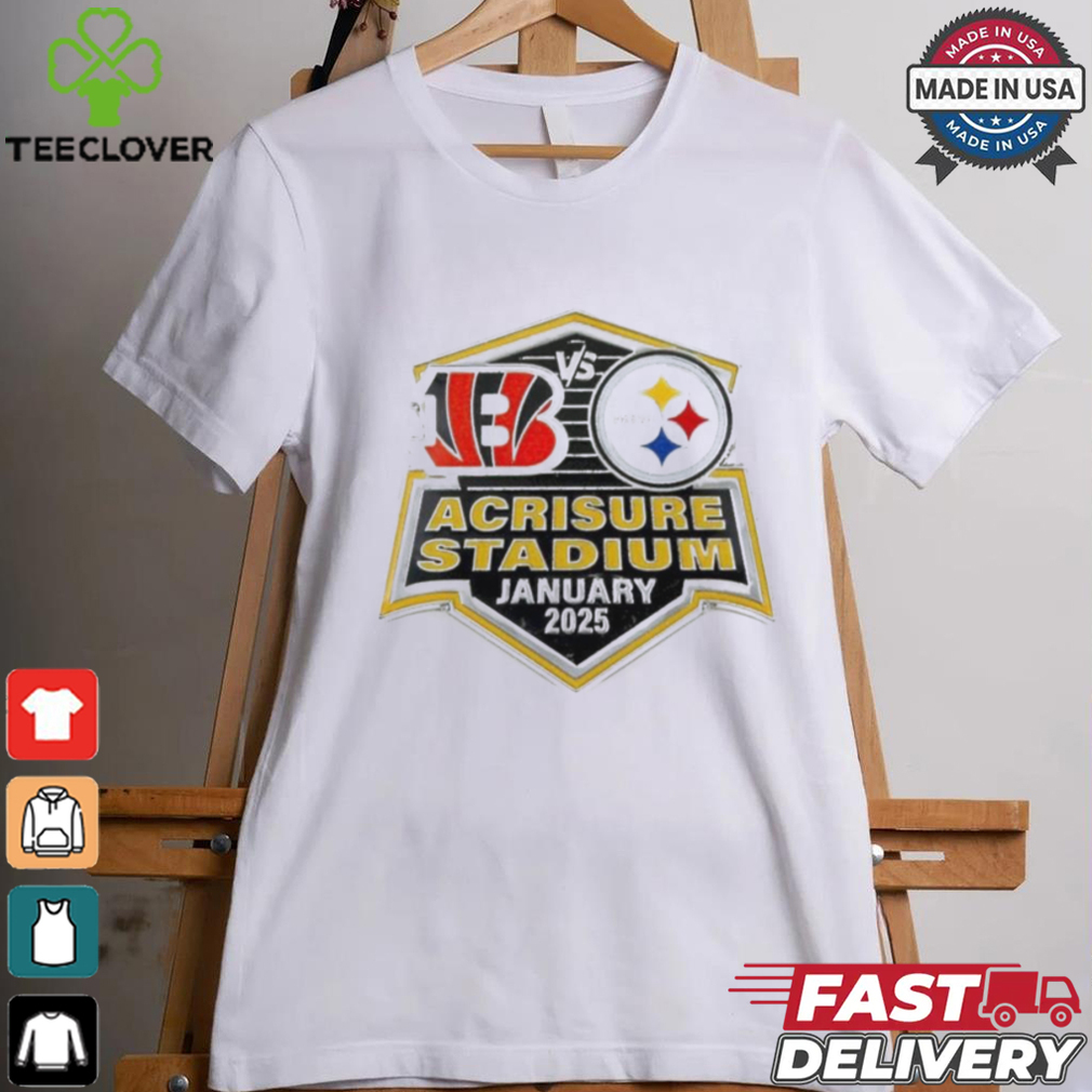 Pittsburgh Steelers Vs Cincinnati Bengals Gameday Acrisure Stadium January 2025 Shirt Pittsburgh Steelers Vs Cincinnati Bengals Gameday Acrisure Stadium January 2025 Shirt
