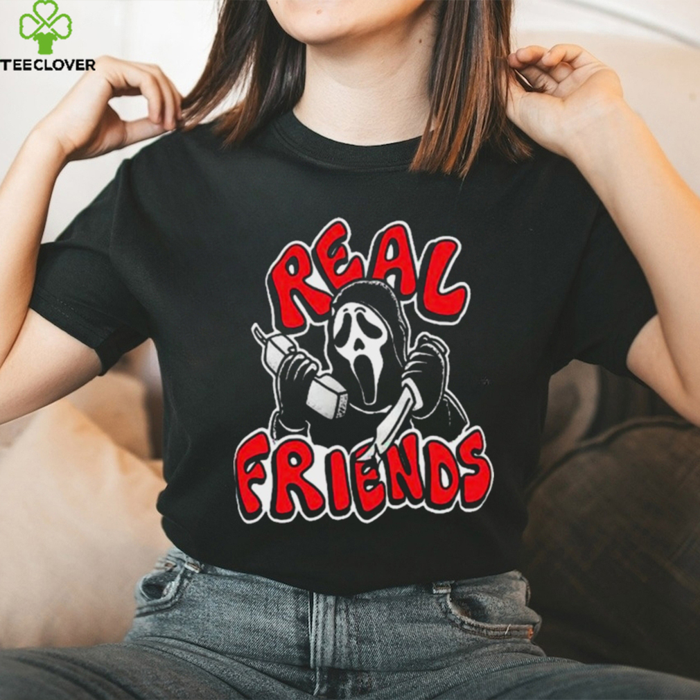 REAL FRIENDS PHONE AND KNIFE SHIRT REAL FRIENDS PHONE AND KNIFE SHIRT