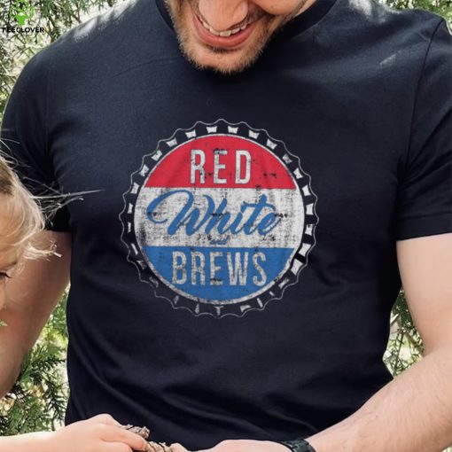 RED WHITE AND BREWS MEN’S TSHIRT