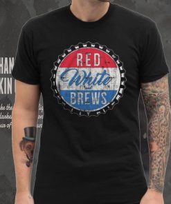 RED WHITE AND BREWS MEN'S TSHIRT