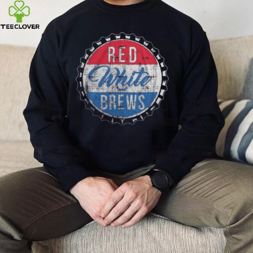 RED WHITE AND BREWS MEN’S TSHIRT