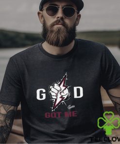 RETRO 5 BURGUNDY GOD GOT ME SHIRT