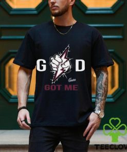RETRO 5 BURGUNDY GOD GOT ME SHIRT
