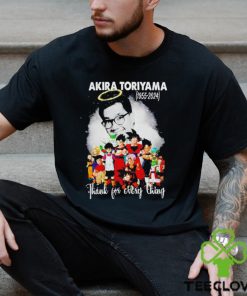 RIP Akira Toriyama 1955 2024 thnk you for the memories hoodie, sweater, longsleeve, shirt v-neck, t-shirt