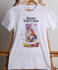 RIP Akira Toriyama Shirt Dragon Ball Thank You For The Memories Shirt