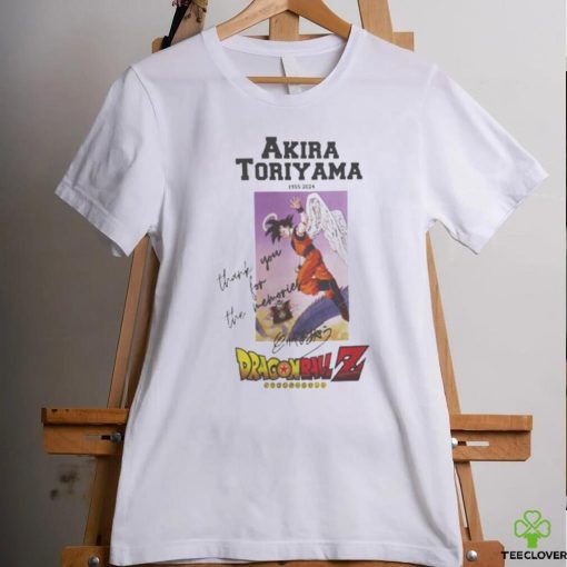 RIP Akira Toriyama Shirt Dragon Ball Thank You For The Memories Shirt