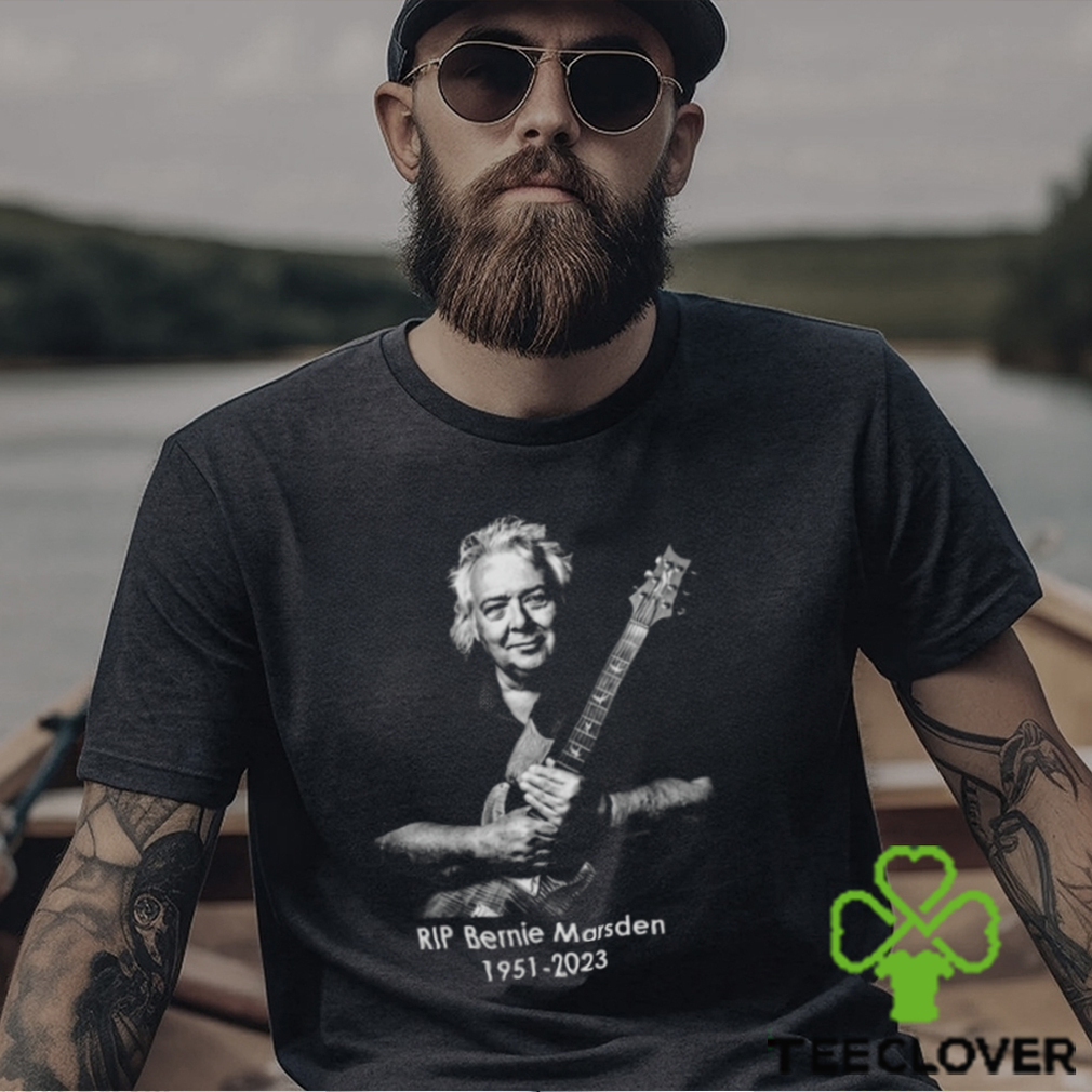 RIP Bernie Marsden 1951 2023 Thank You For The Memories Unisex T Shirt RIP Bernie Marsden 1951 2023 Thank You For The Memories Unisex T Shirt