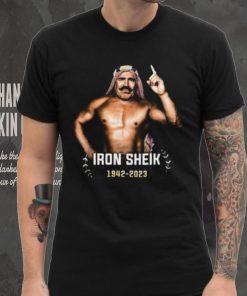 RIP Legend WWE Hall Of Famer The Iron Sheik 1942 2023 Thank You For The Memories Vintage T Shirt