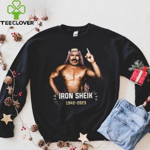 RIP Legend WWE Hall Of Famer The Iron Sheik 1942 2023 Thank You For The Memories Vintage T Shirt