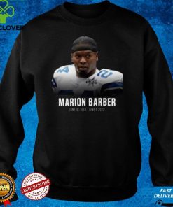 RIP Marion Barber III 1983 2022 Thank You For The Memories T Shirt