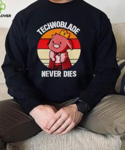 RIP Technoblade Pig Shirt Technoblade Never Dies Memorial Shirt