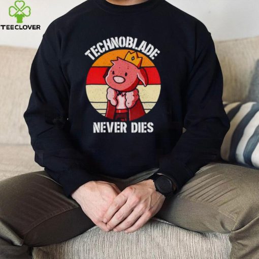 RIP Technoblade Pig Shirt Technoblade Never Dies Memorial Shirt