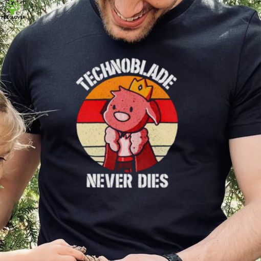 RIP Technoblade Pig Shirt Technoblade Never Dies Memorial Shirt