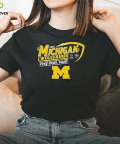 Official Michigan Wolverines Rose Bowl College Football Playoff 2024 Shirt