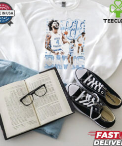 RJ Davis’ North Carolina Tar Heels Journey graphic shirt