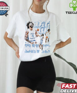 RJ Davis’ North Carolina Tar Heels Journey graphic shirt