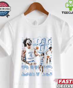 RJ Davis’ North Carolina Tar Heels Journey graphic shirt