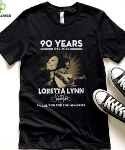 Loretta Lynn 90 Years Thank You For The Memories Tshirt