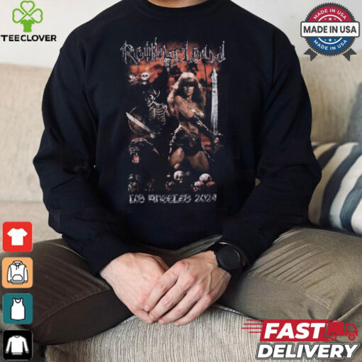 RL LA 24 Armagedon Washed Black Lineup Short Sleeve Shirt