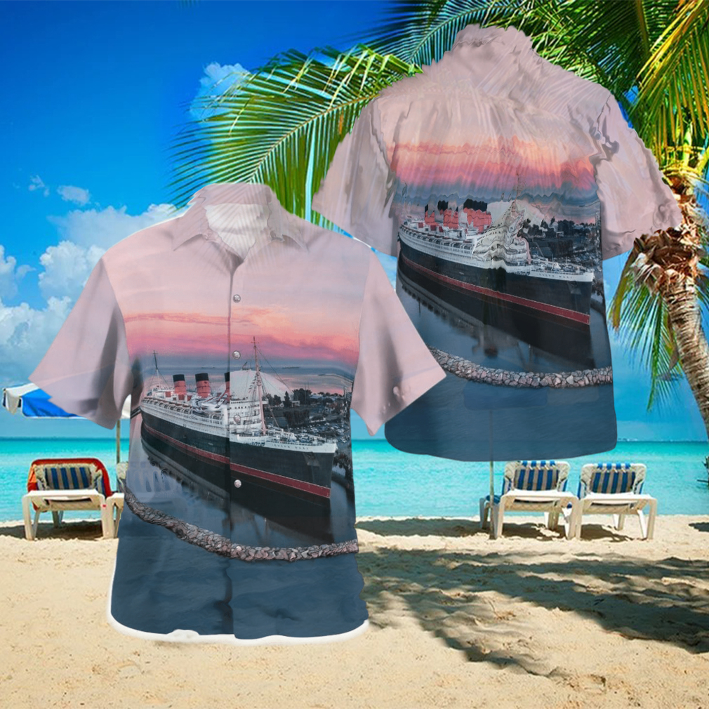 RMS Queen Mary Hawaiian Shirt RMS Queen Mary Hawaiian Shirt