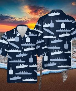 RMS Titanic Silhouette Aloha Short Sleeve 3D Printed Hawaiian Shirt For Men And Women