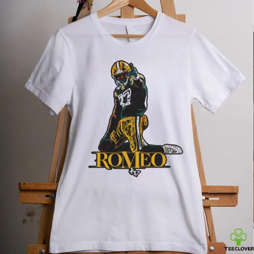 ROMEO Romeo Doubs Green Bay Packers Shirt, hoodie, sweater, long