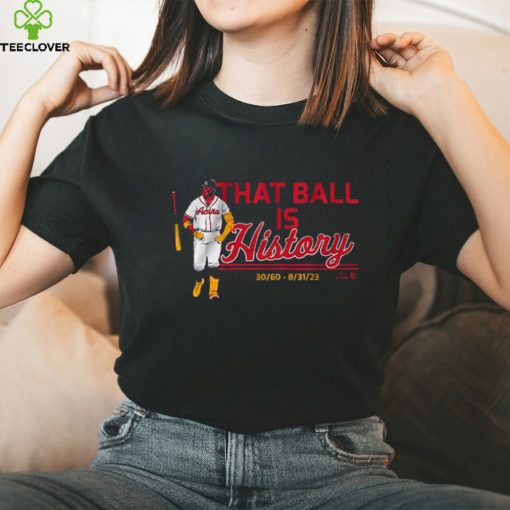 RONALD ACUÑA JR THAT BALL IS HISTORY