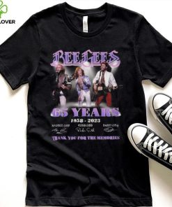 Bee Gees 65 Years 1958 – 2023 Thank You For The Memories T Shirt 3 Bee Gees 65 Years 1958 – 2023 Thank You For The Memories T Shirt
