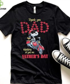 Snoopy Thank You Dad Thinking Of You On Father’s Day hoodie, sweater, longsleeve, shirt v-neck, t-shirt