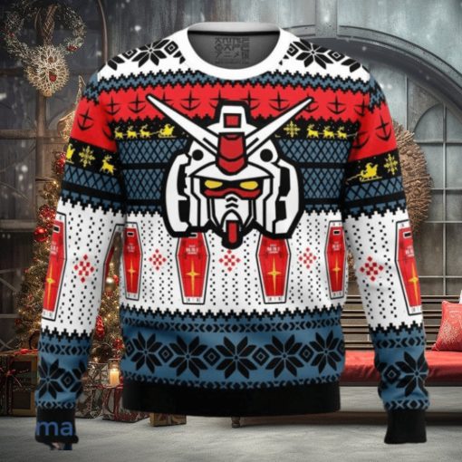 RX 78 Gundam Ugly Sweater Christmas Style Gift For Men And Women