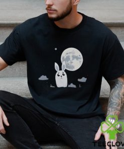 Rabbit Beside The Moon Classic T Shirt